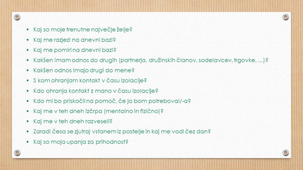Samozavedanje vprašanja